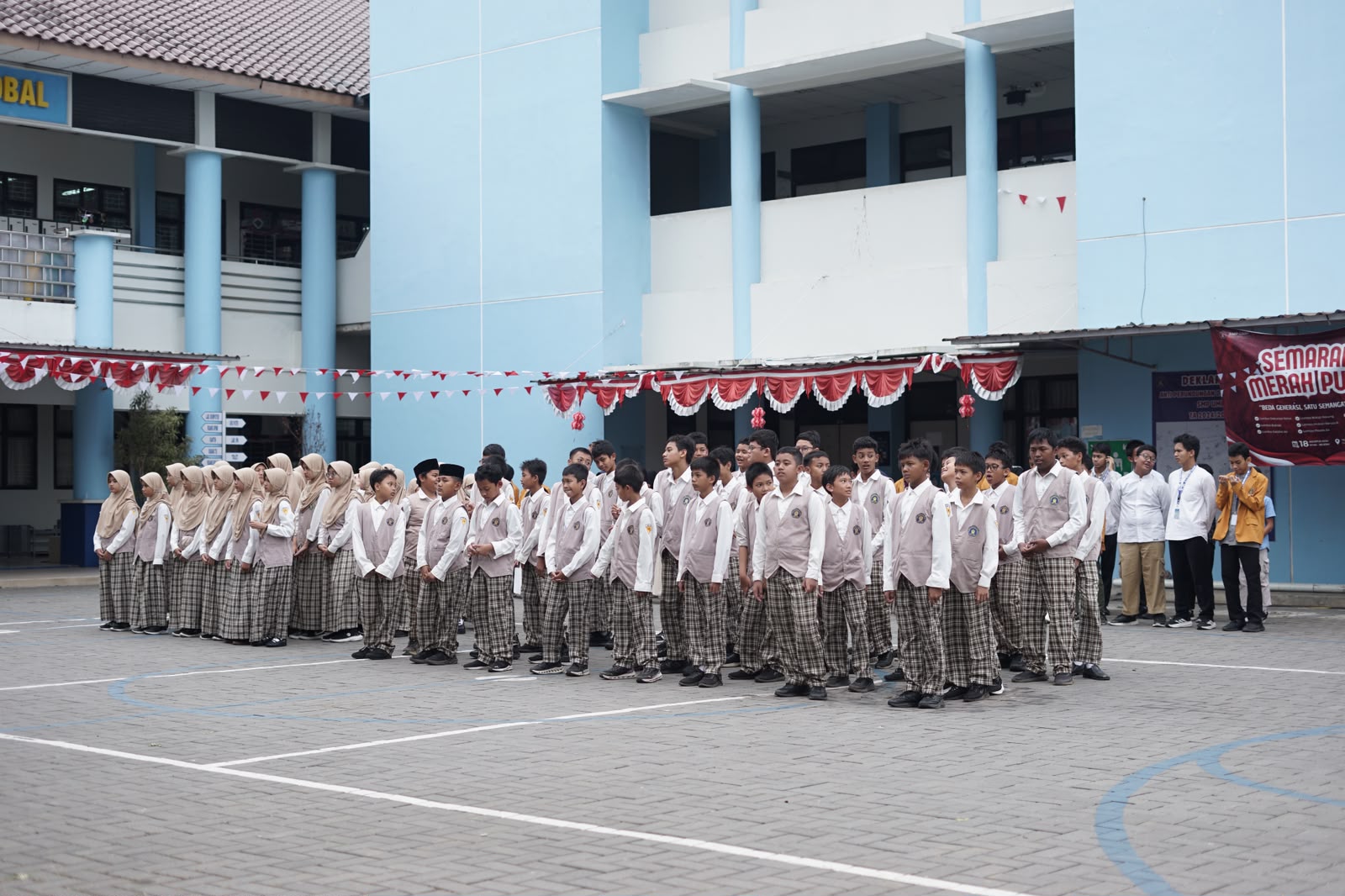 Pelatihan Kader Dasar Taruna Melati I SMP UMP Resmi Dibuka, Siapkan Kader Muda Berakhlak Mulia
