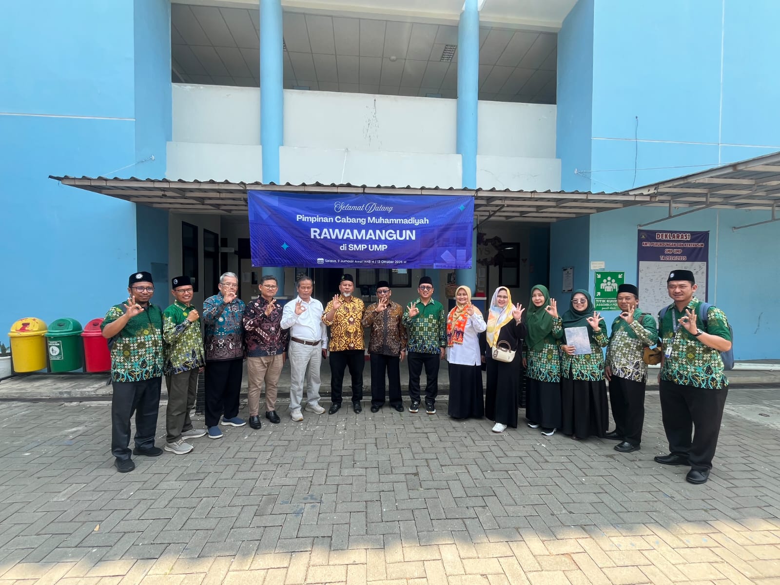 Jadi Role Model SMP Unggulan, Muhammadiyah Rawamangun Studi Tiru ke SMP UMP